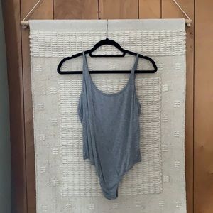 Tobi heather gray body suit